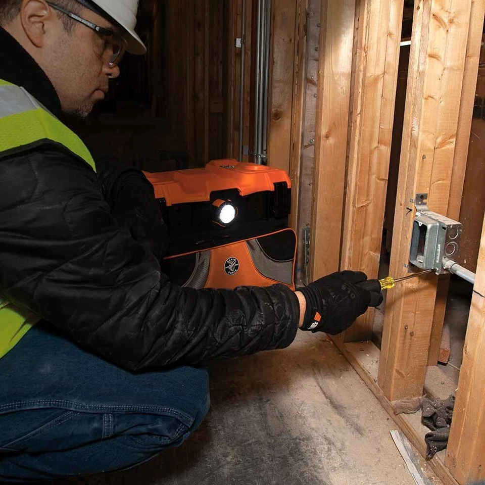 Klein Tools 55473RTB Caja de Herramientas, Bolsa de Herramientas Rodante sobre Ruedas con Alto Espacio Libre Foto 4 de 4