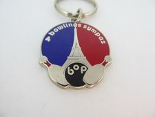 Porte-Clés / Key Ring - 4 BOWLINGS SYMPAS - PARIS DEFENSE CHAMPERET CHAPELLE ..