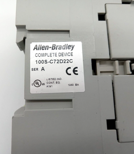 Allen-Bradley 100S-C72D22C Safety Contactor - Picture 2 of 7