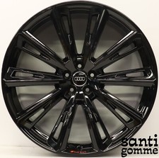 1 Rim In Alloy Audi RSQ8 10 X 23" ET 15 Original 4M8601025AT / R Used Black