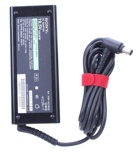 Sony PCGA-AC19V7 d'origine Chargeur Alimentation 19.5V 6.15A (Réf#Y-277 Sony PCGA-AC19V7 d'origine Chargeur Alimentation 19.5V 6.15A (Réf#Y-277