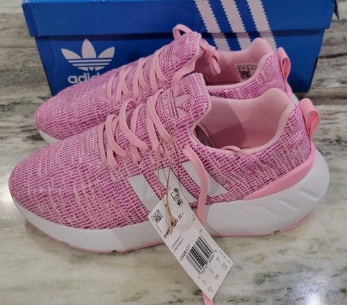 Adidas Swift Run 22 J Kids Shoes Athletic Pink Sneakers White GW8177 New SZ  5.5 | eBay
