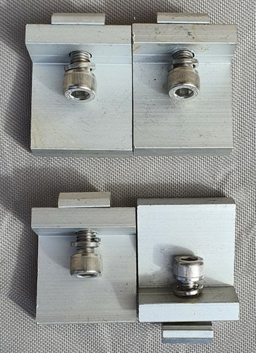4 End Clamps for a Solar Panels Array - Foto 7 di 8