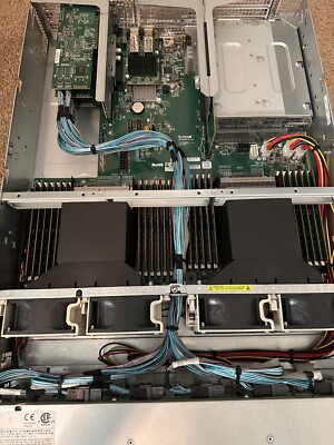 SUPERMICRO CSE-119U X10DRU-I+ 2x E5-2630V3 128GB 2x960GB NVMe 2x 750W