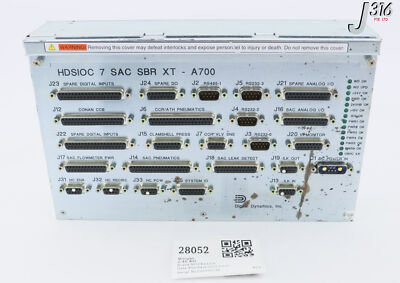 は 28052 NOVELLUS HDSIOC SAC 7 SBR XT - A700 02-316019-00 | eBay