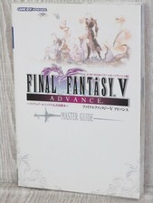 FINAL FANTASY V 5 ADVANCE Master Guide w/Poster GameBoy Book 2006 Japan VJ77