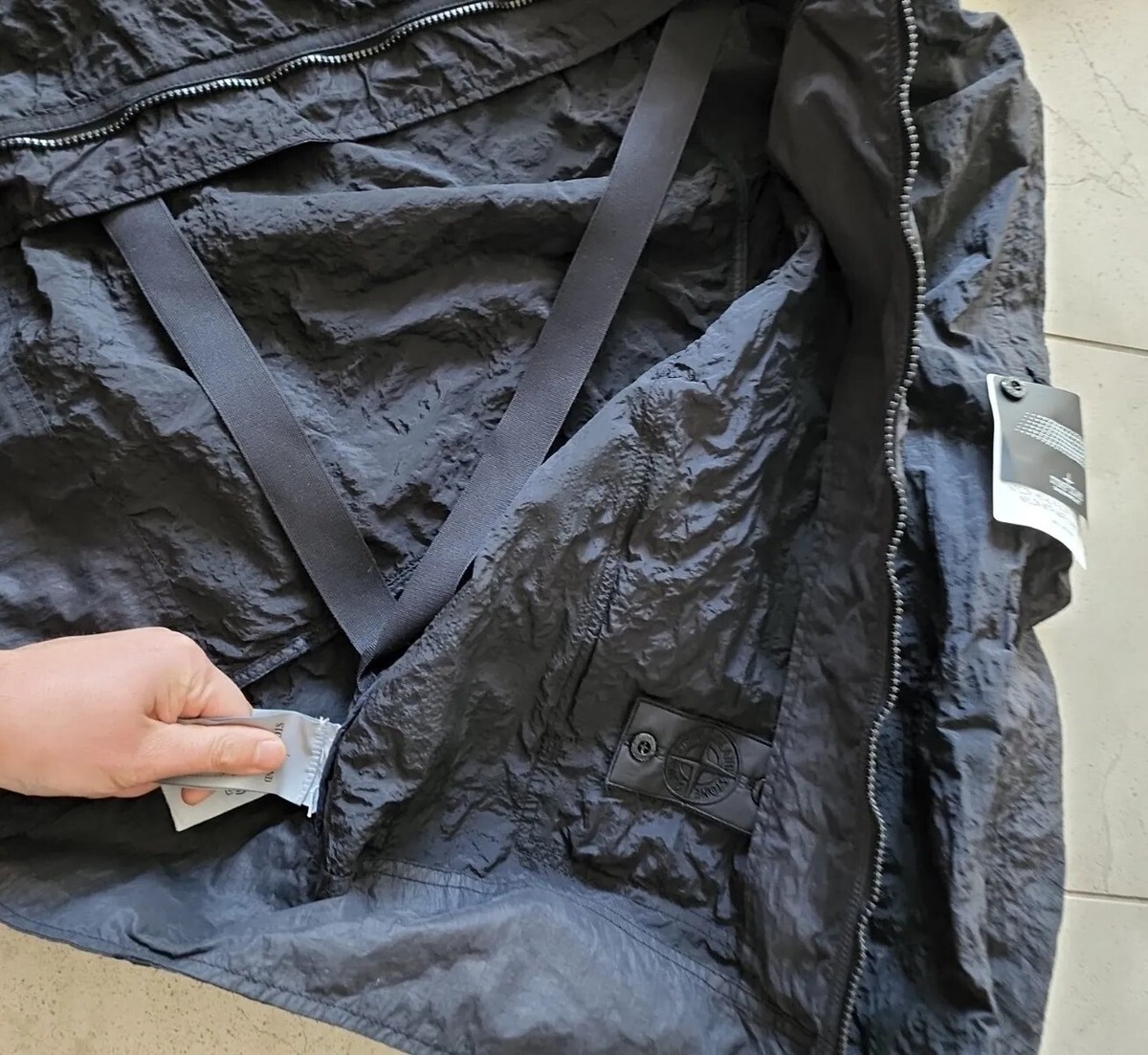 Made In Italy Stone Island Shadow Project Nylon Metal Waffle Made In Italy Stone Island Shadow Project Nylon Metal Waffle