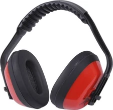 Red Padded Noise Reduction Ear Muffs Shooting Protection – Hunting, Range