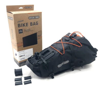 Ortlieb Bikepacking Seat Pack QR Saddle Bag, 13L, Black, F9903