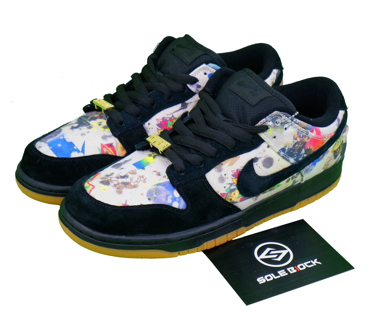 Las mejores ofertas en Nike SB Dunk Low x Supreme Rammellzee | eBay