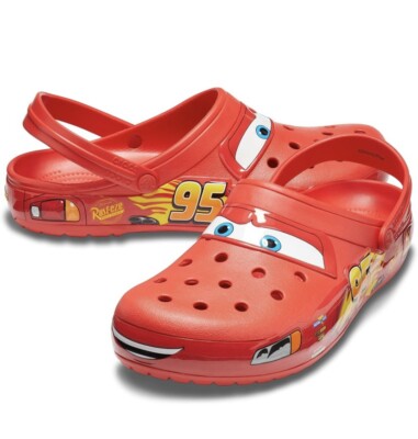 Size 11 - Crocs Classic Clog Lightning McQueen 2021 *BRAND NEW*