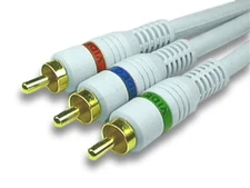 NEW 12 ft Steren gold plated component video cable DVD HDTV