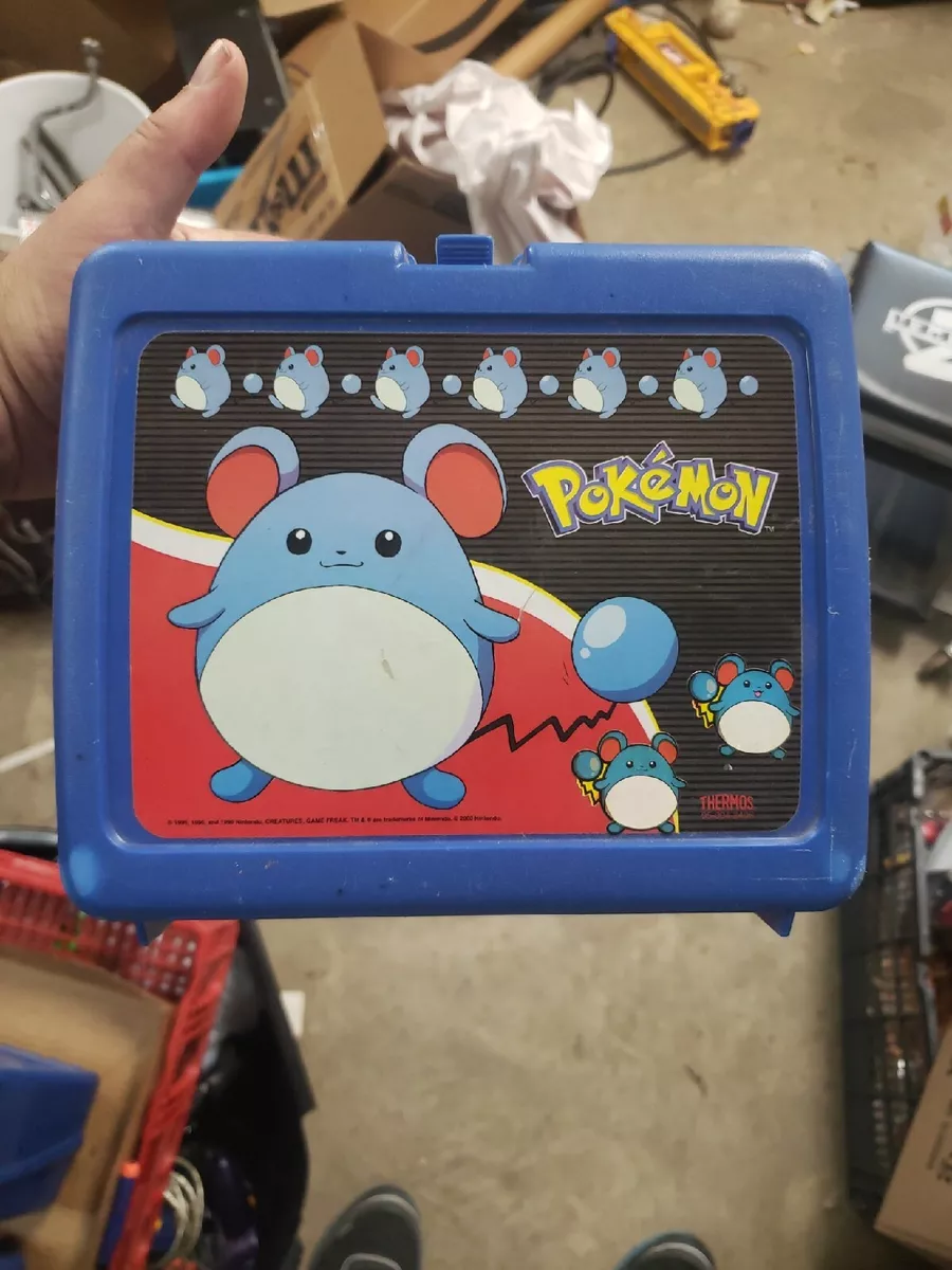 Vintage Thermos Pokemon Lunch Box With Thermos