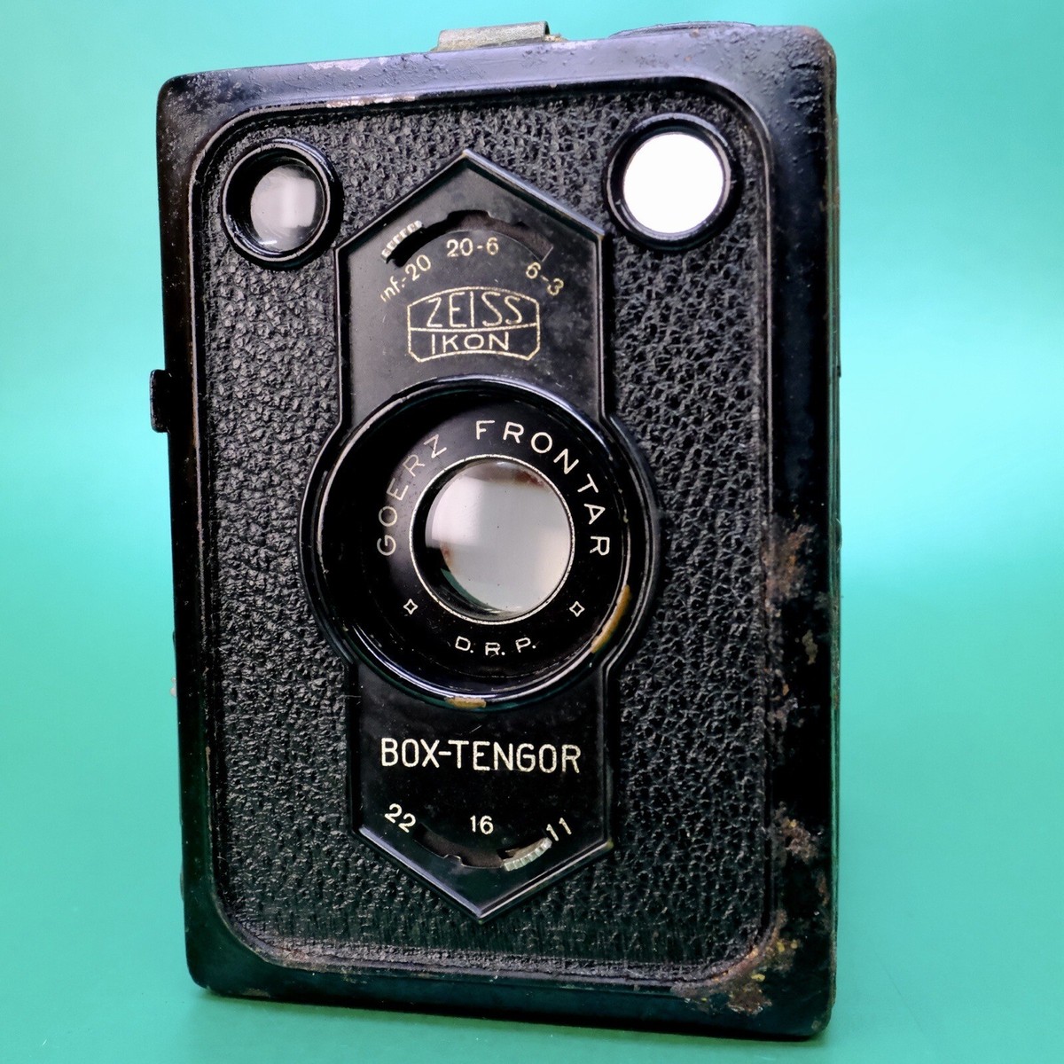 ZEISS IKON BOX-TENGOR CAMERA 6x6 Square Shooter! Worn Body ZEISS IKON BOX-TENGOR CAMERA 6x6 Square Shooter! Worn Body