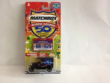 MATCHBOX ACROSS AMERICA 1921 FORD MODEL T VAN MICHIGAN 