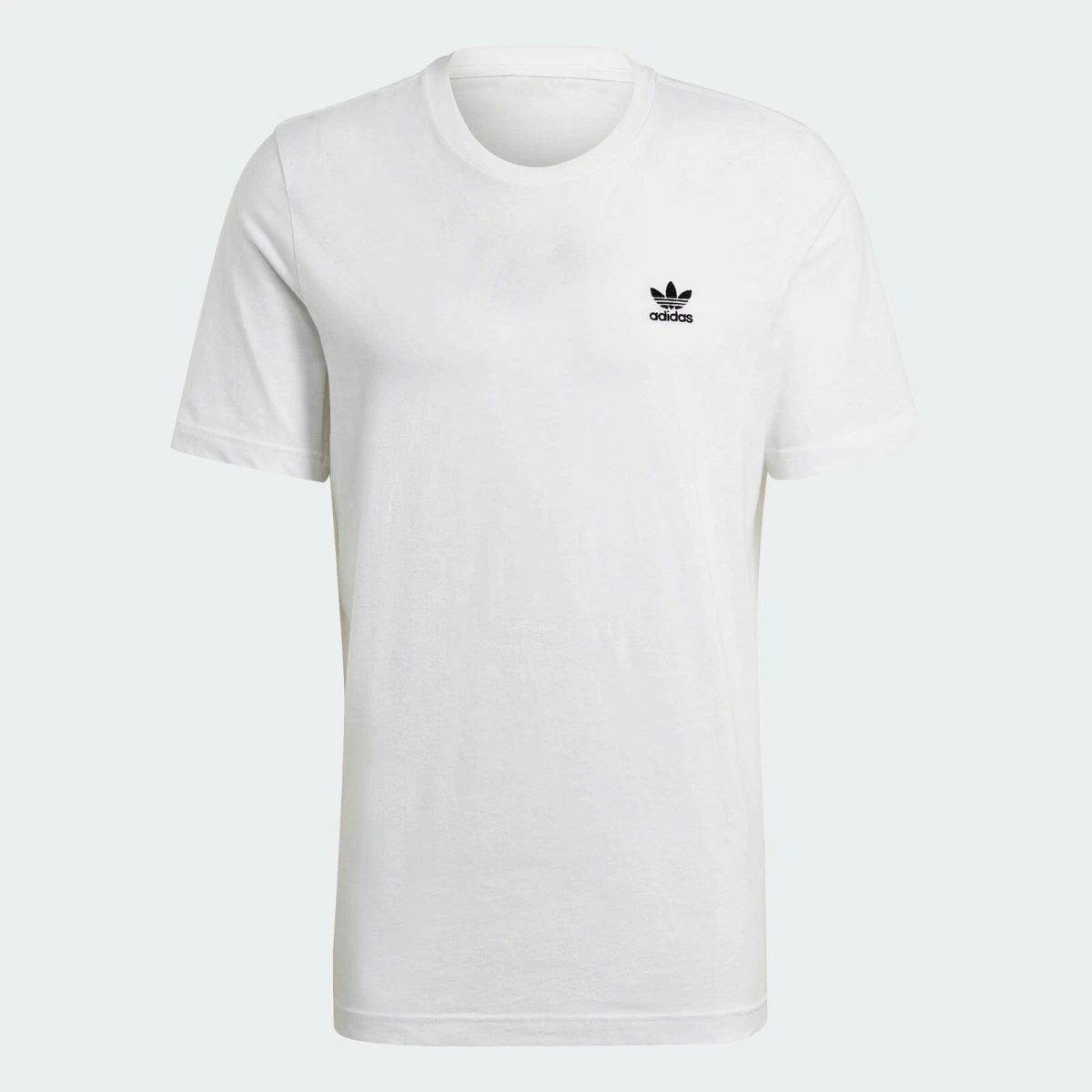 Adidas Originals Men's Loungewear Adicolor Essentials TREFOIL Tee White  GN3415 f | eBay