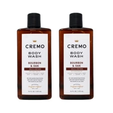 Cremo All Season Body Wash No. 8, Bourbon & Oak - 16 Fl. Oz. - Pack of 2