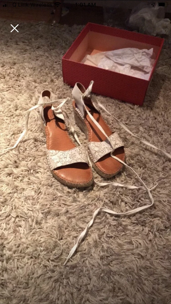 Eric michael 2024 wedge sandals