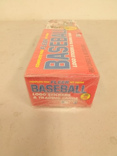 NOS 1988 Fleer Baseball Cards Complete Set 660 Cards & 45 Stickers SEALED - Picture 2 of 5