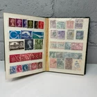 Stamp Album Full of Australian and International Used Stamps - See Pictures