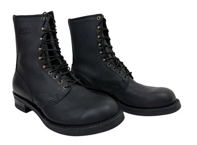 Wesco 100 Years Jobmaster ? Men's Size 12.5 D Black on Black Boots Excellent