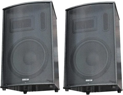SHARD-LAB COPPIA CASSE ACUSTICHE AMPLIFICATE BLUETOOTH 800W 10" IN KTV KARAOKE PIANOBAR