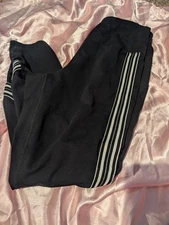 Active Life Ladies Athletic Pants Size Large Black Pre Owned