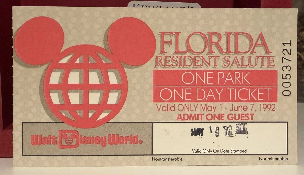 Walt Disney World Tickets for sale - eBay