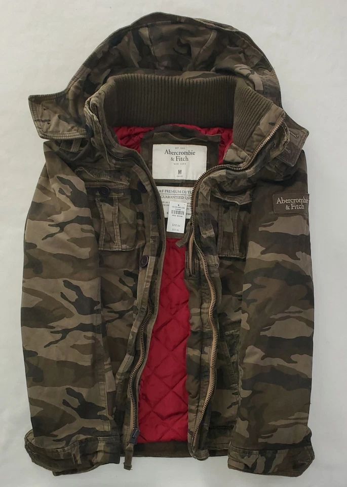 Jaqueta militar Abercrombie tamanho médio nova com etiquetas! - Imagem 4 de 4