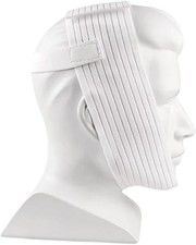 Super Deluxe White Chin Strap for Cpap Users - anti Dry Mouth- anti Snore Chin S