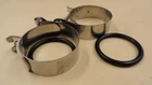 PAN,SHOVEL,SPORT 1955-77 "NEW" O-RINGS #27060-55 AND INTAKE CLAMPS #27063-57