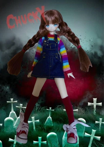 Bishoujo Chucky Style Custom Head Clothes Set 1 6 Doll
