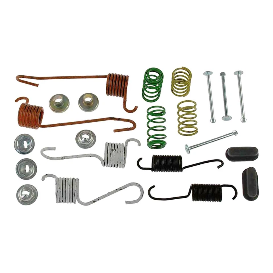 Kit de herrajes de tambores de freno y zapatas de freno trasero para Pontiac Grand LeMans 1975 Foto 2 de 4