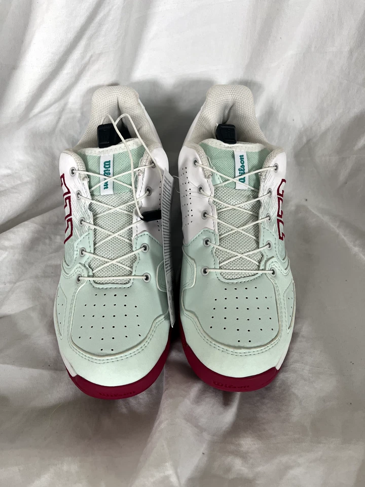 Wilson Kaos Jr QL - Zapatos para cancha de tenis para niños talla 6 de EE. UU. Nuevos con caja Foto 3 de 4