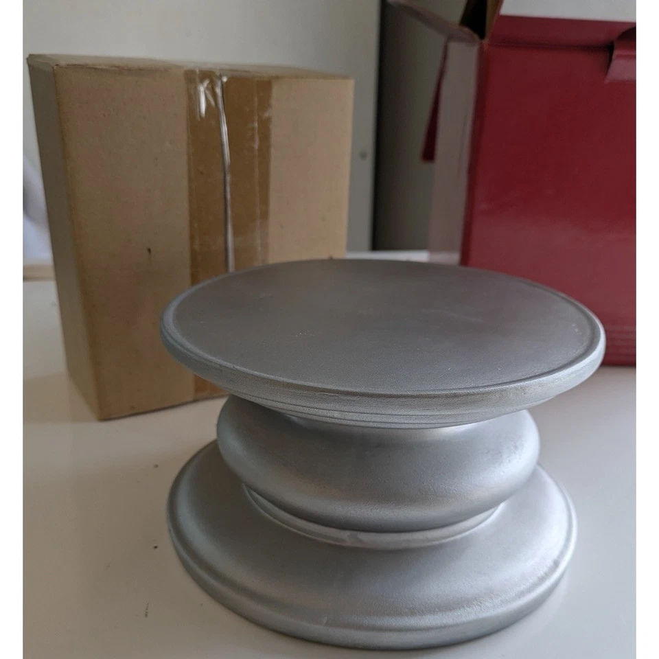 Серебряная свеча сад ваниль ароматизированные свечи серебряная педаль табурет праздничный декор - Изображение 2 из 4