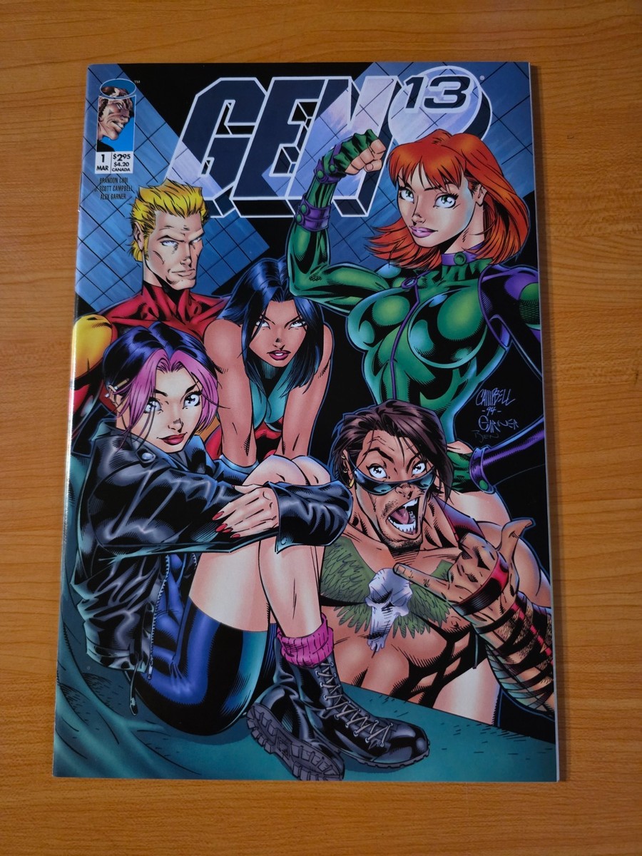 Gen 13 v2 #1 Cover B Variant ~ NEAR MINT NM ~ 1995 Image Comics | eBay