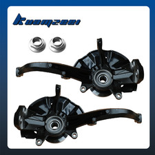 Pair Front Wheel Hub Bearing Steering Knuckle Assembly For Lincoln Mkz 2007-2012