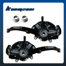 Pair Front Wheel Hub Bearing Steering Knuckle Assembly For Lincoln Mkz 2007-2012