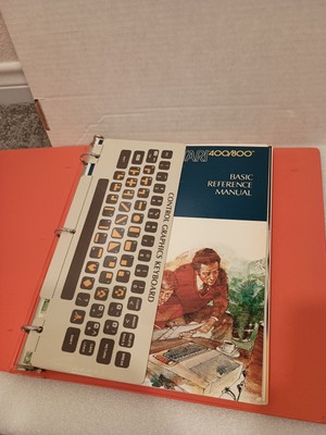 Atari 400/800 Basic Reference Manual + Atari Microsoft Basic Instruction Manual