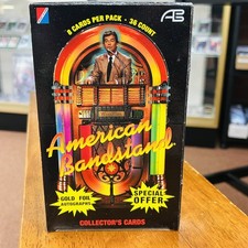 Vintage 1993 American Bandstand Collectors Cards Box 36 Packs