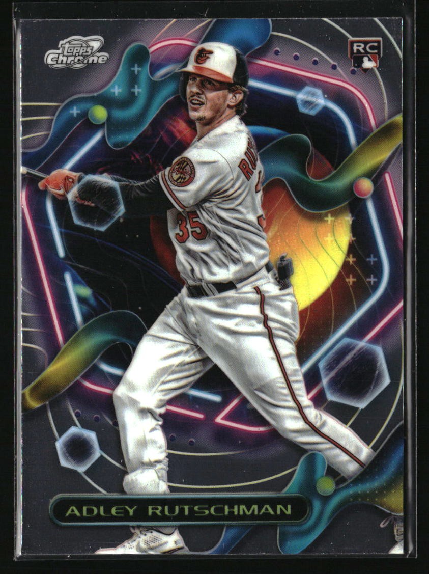 2023 Topps Cosmic Chrome Adley Rutschman Rookie #35 RC Baltimore Orioles