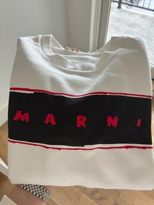 marni kids white sweatshirt size 8