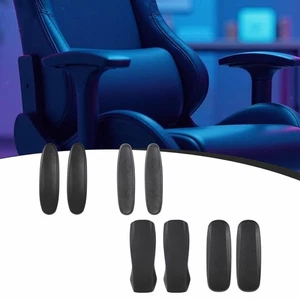 2x chaise de bureau Armrest Arm Pads Pièces de rechange étanches