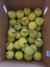 10 USED TENNIS BALLS good condition DOG TOYS WALKERS CHILDREN WASHING MACHINE