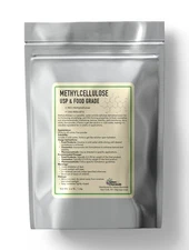 Methyl Cellulose 400 Viscosity Food Grade (2.2 lb / 1 kg) - Organic Methylcel...