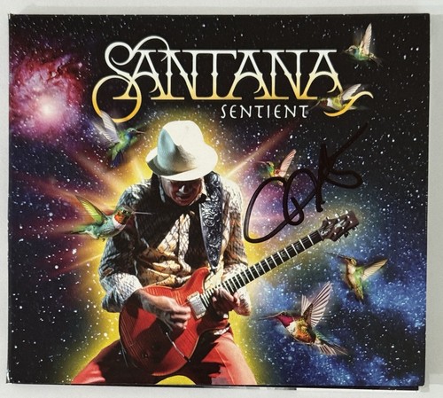 SIGNED Carlos Santana Sentient CD Cover & CD PSA DNA COA Authentic Autograph - Picture 3 of 3