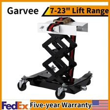 ✅450 lbs Capacity Low Profile Transmission Jack Auto Repair 7" to 23" Lift Range