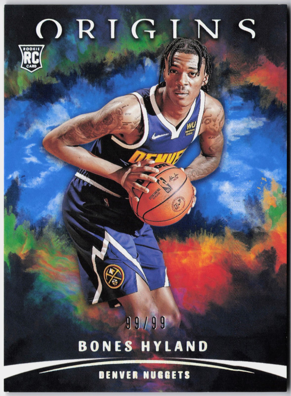 2021-22 Panini Origins #76 Bones Hyland Blue #/99