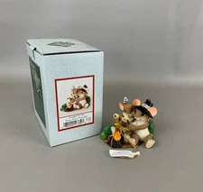 NIB Fitz and Floyd Charming Tails "GRATEFUL FOR OUR TOASTY SWEET FRIENDSHIP" Fig