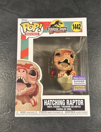 FUNKO POP! JURASSIC PARK HATCHING RAPTOR #1442 [2023 SDCC EXCLUSIVE]